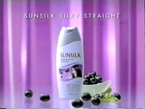 Sunsilk Silky Straight "Ingredients" 15s - Indonesia, 2004