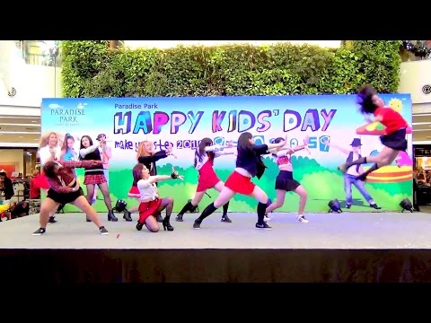 160109 TWINS cover TWICE - Do It Again + Like OOH-AHH @Paradise Park K-POPS 2016 (Audition)