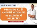 Demir eksikliği  anemisi nedir ? Neden olur , Belirtileri nelerdir