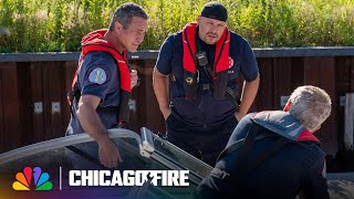 Firefighter Leaps onto an Out-of-Control Runaway Boat | Chicago Fire | NBC