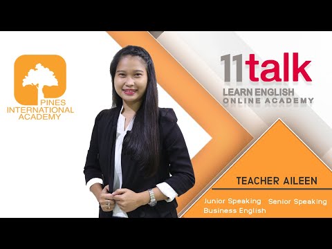 Learn English Online with Aileen at 11talk