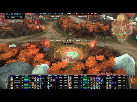 Smite - SWC NA Qualifiers Week 8 - 3rd Place Match Commentary