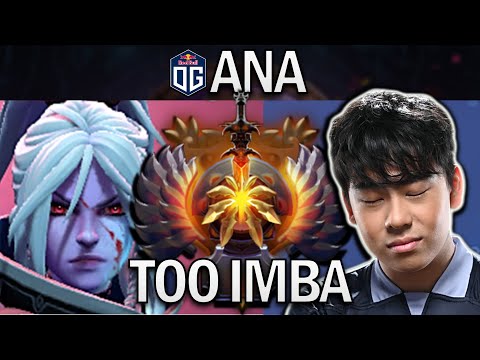 OG.ANA DROW RANGER IS TOO STRONG - DOTA 2 7.30E GAMEPLAY