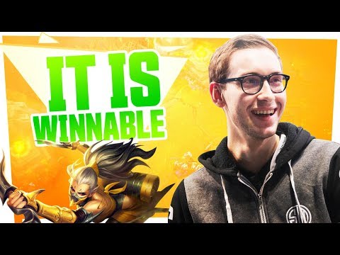 Bjergsen - IT IS WINNABLE!