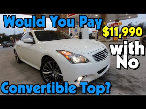 Here's a Infiniti G37 Coupe w/Hard Top Convertible | Auto Vlog Review & Test Drive
