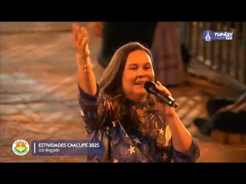 Lizza Bogado canta en Caacupé 2025