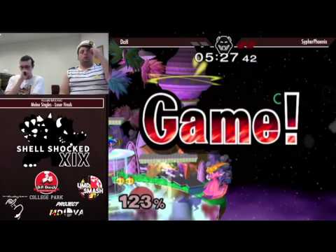 Shell Shocked XIX Melee Singles - SypherPhoenix vs DoH - Losers Finals