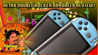 Retro Double Rocker Handheld Console Review! WORST Handheld EVER!