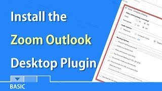 Installing the Zoom Outlook  Plugin by Chris Menard