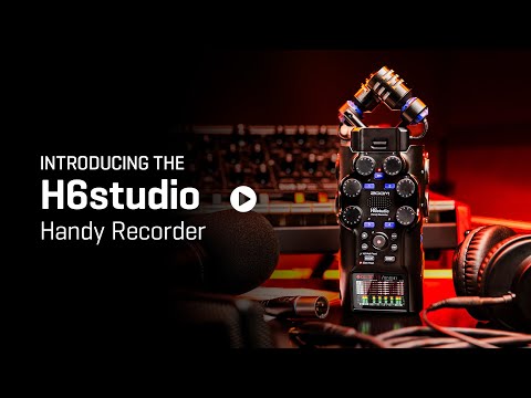 Explore the Zoom H6studio Handy Recorder