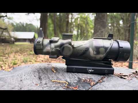 Trijicon 4x32 ACOG TA01NSN308 Scope with Amber Center Illumination Reticle  Review