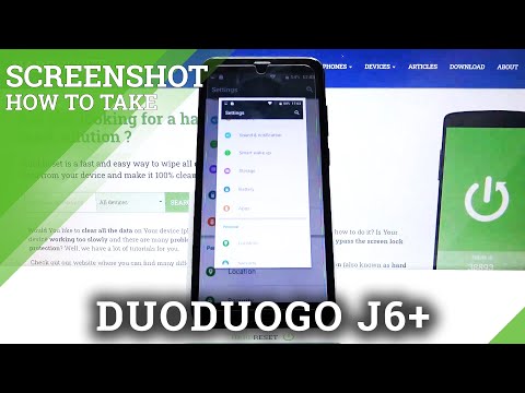 How to Take Screenshot on DUODUOGO J6+ - Capture Screen