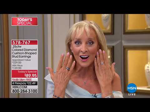 HSN | Colors Of Diamonds Jewelry 04.24.2018 - 12 PM