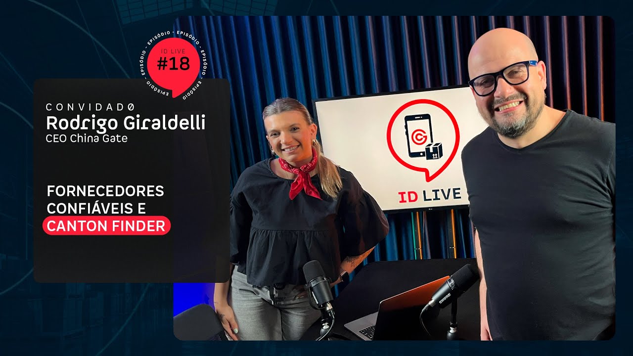 ID LIVE #18 - Fornecedores confiáveis e Canton Finder