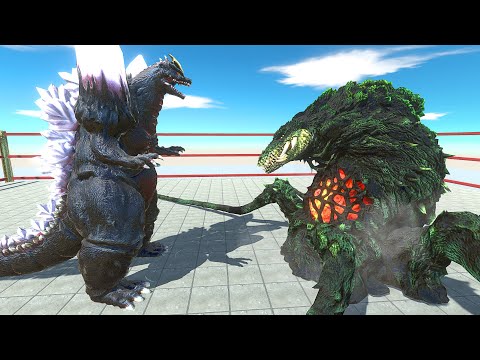 SPACE GODZILLA VS BIOLLANTE - Animal Revolt Battle Simulator