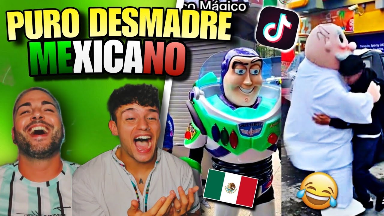 🇪🇸 ESPAÑOLES REACCIONAN a PURO DESM4DRE MEXICANO 🇲🇽😂**HUMOR & TIKTOKs de MÉXICO**