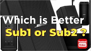 Video thumbnail for Bose S1 Pro & Bose Sub1 Sound testing and quick review ( Tagalog) by Ronaldo Fabian