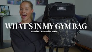 GYM BAG TOUR 2024 | what's in my gym bag + why