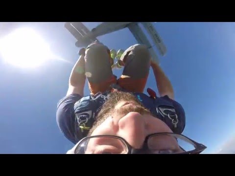 Skydive backflip exit by Becker