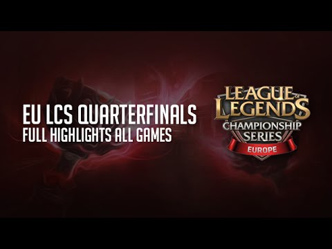 H2K vs Giants ALL GAMES HIGHLIGHTS Playoffs Quarter Final EU LCS Summer S5 2015 H2K vs GIA QF