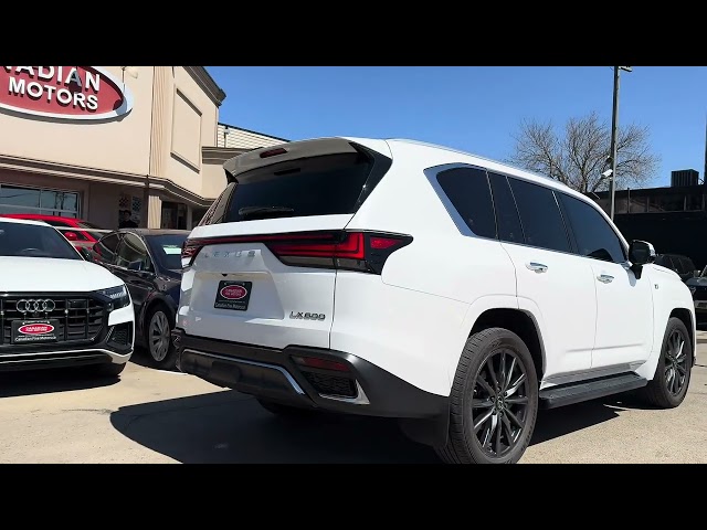 2023 Lexus LX LX 600 F SPORT 7 PASS NAVI SUNROOF BSM LOW RED INT in Cars & Trucks in City of Toronto