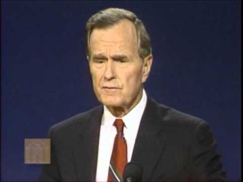 Clinton-Bush Oct. 11, 1992 Debate - Character