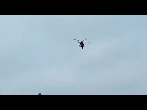 Landung DRF Helikopter am HGZ Bad Bevensen