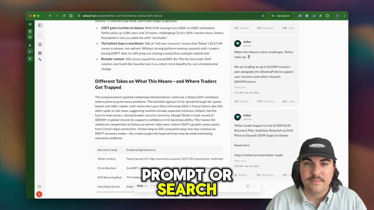 Surf AI Tutorial: How to use Crypto Pulse, Chat, Studio & Cryptopedia