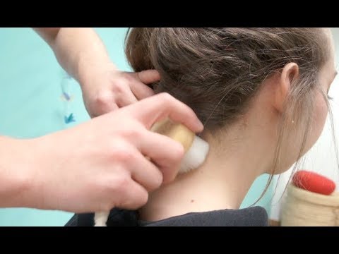 Pasc: Neck Brushing & Super Fast Back Scratching On Sweater