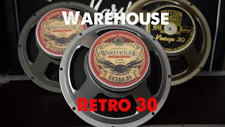 Video thumbnail for WGS Retro 30 vs Vintage 30 & Veteran 30 / Celestion vs. Warehouse Guitar Speakers by The other John Browne