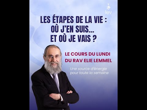 Les étapes de la vie : Où j'en suis... et où je vais ?