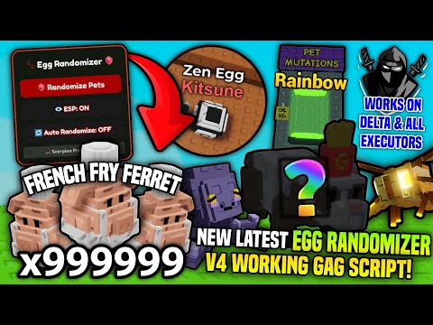 [🔄] NEW EGG RANDOMIZER 🥚 Grow a Garden 🌶️ Script! • No Key 🔥 *UNPATCHED* ✅ - Anukul Hub V4