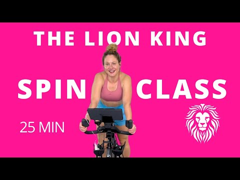 RHYTHM CYCLING SPIN CLASS to The LION KING Soundtrack II 25 min