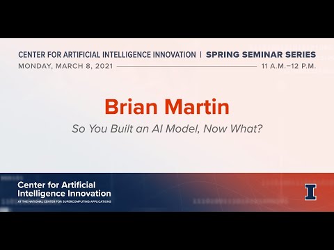 CAII 3/8 Spring Seminar featuring @AbbVie Head of AI Brian Martin