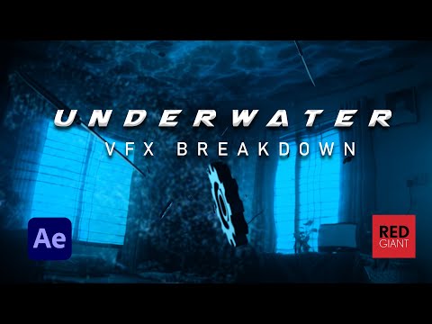 VFX Breakdown Underwater - Aquaman Style |  After Effect, Trapcode Particular, Element 3D
