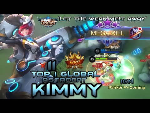 Insane Physical damage!!Top 1 Global Kimmy by Panker FY Geming | MLBB