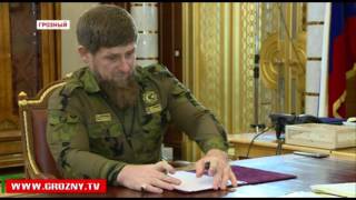 Рамзан Кадыров обсудил с Хасмагомедом Хизриевым вопросы развития спорта в Чечне 
