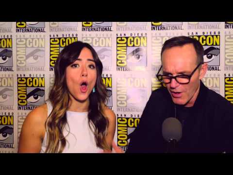 Chloe Bennett and Clark Gregg talk about Agents of Shield at Comic-Con 2015