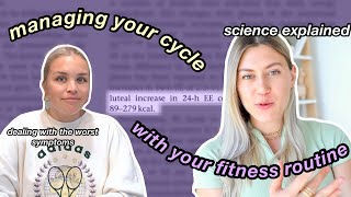 WORKING OUT ON YOUR PERIOD | how i workout on my period, my fitness routine, increased calories