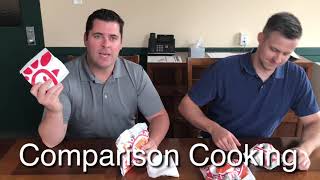 Popeye's vs Chick-fil-a Chicken Sandwich Showdown! What's all this hype about!