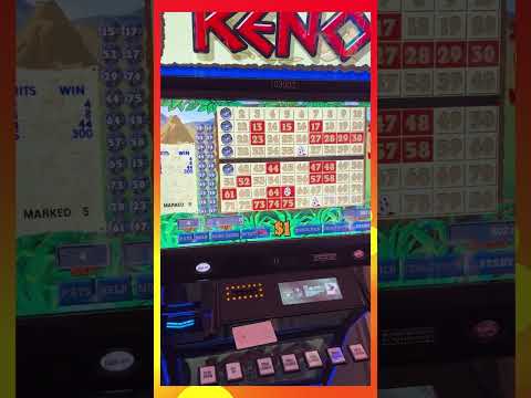OMG! We Fast-Tapped a WIN on KENO in Less Than 60 Seconds! #slots #keno #casino #gambling