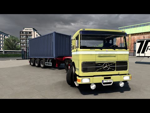 ETS2 Mercedes Benz LPS 1632 German job Frankfurt to Kassel