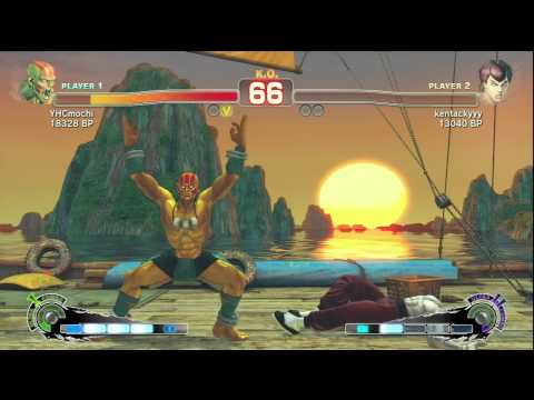 SSF4: Mochi (Dhalsim) VS kentacky (Fei Long)