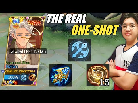 NATAN ONE SHOT BUILD IS HERE❗TOP 2 RANKING BUILD BEFORE🔥