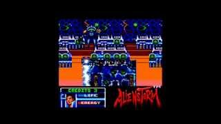 [AMSTRAD CPC] Alien Storm - Longplay & Review