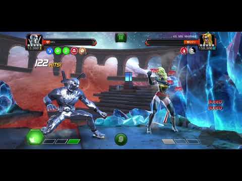 Mcoc Platinumpool with Spider ham synergi is beyond god tier!