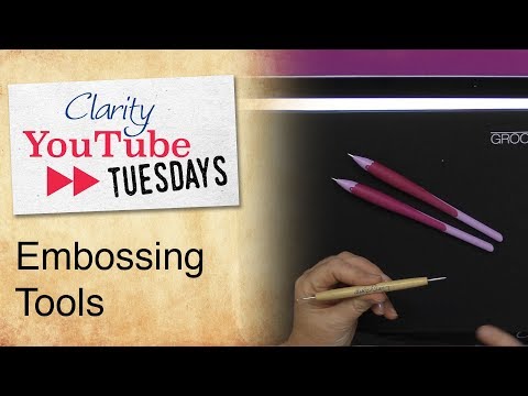 Groovi How To - Embossing Tools