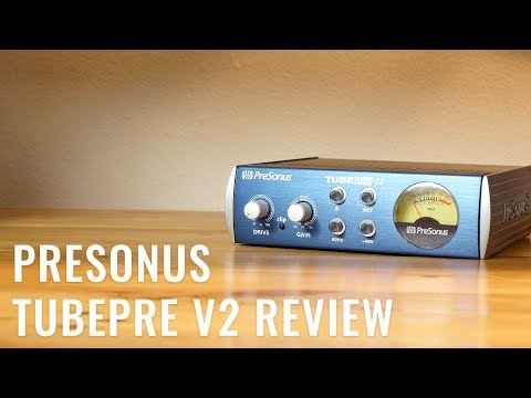 Обзор микрофонного предусилителя PreSonus TubePRE V2