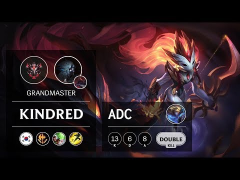 Kindred ADC vs Ezreal - KR Grandmaster Patch 9.19