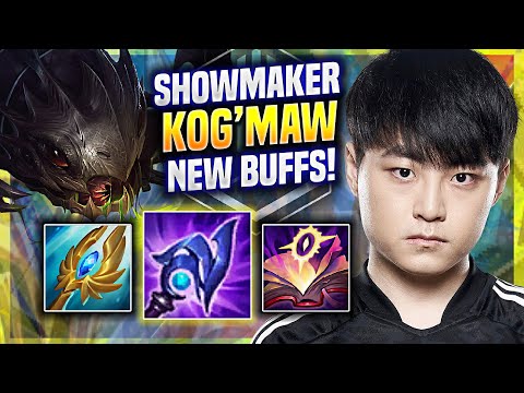 SHOWMAKER TRIES AP KOG'MAW MID AFTER NEW BUFFS! - DK Showmaker Plays Kog'maw Mid vs Galio!